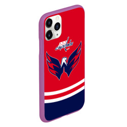 Чехол для iPhone 11 Pro матовый Washington Capitals Вашингтон Кэпиталз - фото 2