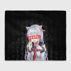 Плед 3D Senpai Anime, Неко тян