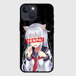 Чехол для iPhone 13 mini Senpai Anime, Неко тян