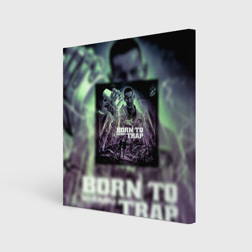 Холст квадратный Born To Trap Kizaru Альбом Кизару, цвет 3D печать