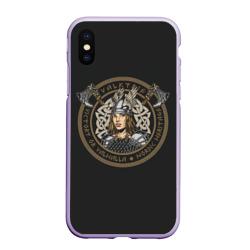 Чехол для iPhone XS Max матовый Валькирия Valkyrie