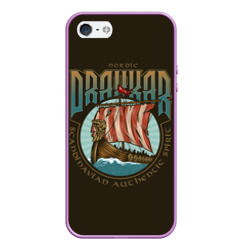 Чехол для iPhone 5/5S матовый Drakkar