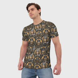 Мужская футболка 3D Викинги Варяги - фото 2