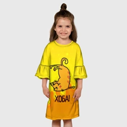 Детское платье 3D Кот делает Хоба! - фото 2