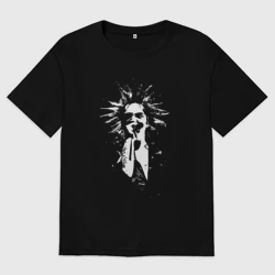 Женская футболка хлопок Oversize КиШ горшнев