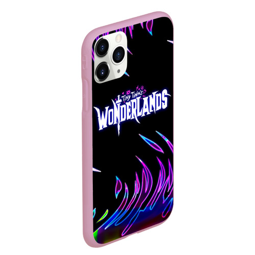 Чехол для iPhone 11 Pro Max матовый Tiny Tinas Wonderlands, Лого, цвет розовый - фото 3