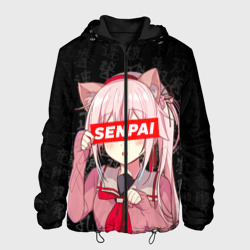 Мужская куртка 3D Senpai, Anime Неко тян