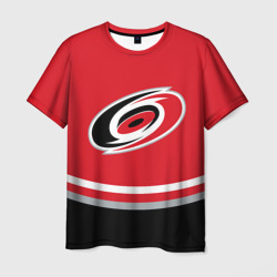 Мужская футболка 3D Carolina Hurricanes, Каролина Харрикейнз