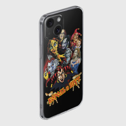 Чехол для iPhone 15 силиконовый с защитой камеры Король и Шут КиШ - фото 2