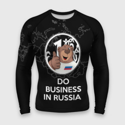 Мужской рашгард 3D Do business in Russia