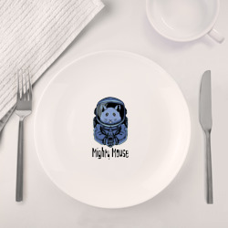 Набор: тарелка + кружка Могучий мышонок - фото 2