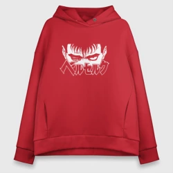 Женское светящееся худи Взгляд Гатса