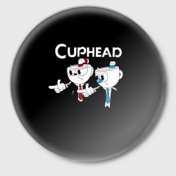 Значок Cuphead грозные ребята из Криминального чтива