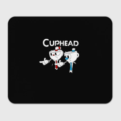 Прямоугольный коврик для мышки Cuphead грозные ребята из Криминального чтива