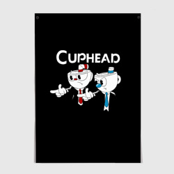 Постер Cuphead грозные ребята из Криминального чтива