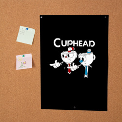 Постер Cuphead грозные ребята из Криминального чтива - фото 2