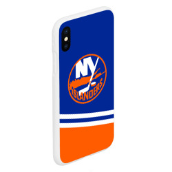 Чехол для iPhone XS Max матовый New York Islanders Нью Йорк Айлендерс - фото 2