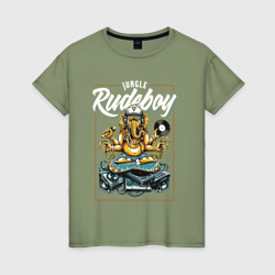 Женская футболка хлопок Rudeboy