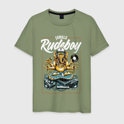 Rudeboy – Футболка из хлопка с принтом купить со скидкой в -20%