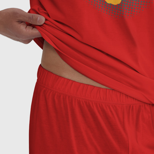Мужская пижама хлопок с принтом Basketball Dunk, фото #4