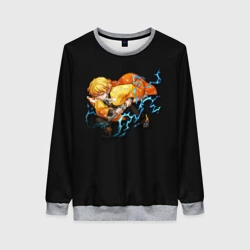 Женский свитшот 3D Зеницу Дыхание грома