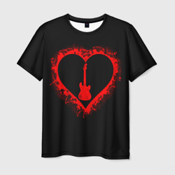 Любовь к музыке | Гитара – Мужская футболка 3D с принтом купить со скидкой в -23%