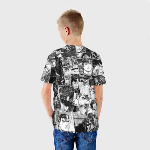 Детская футболка 3D Berserk pattern, цвет 3D печать - фото 4