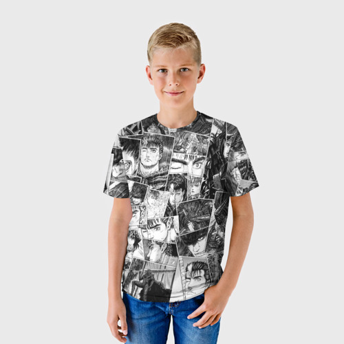 Детская футболка 3D Berserk pattern, цвет 3D печать - фото 3