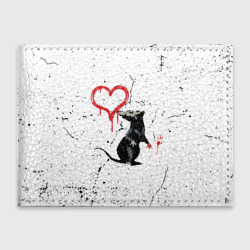 Обложка для студенческого билета Banksy Бэнкси крыса