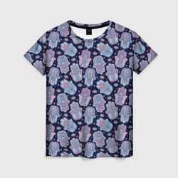 Хамса (Рука Фатимы) – Женская футболка 3D с принтом купить со скидкой в -23%