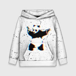 Детская толстовка 3D Banksy Panda with guns Бэнкси