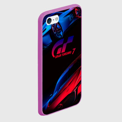 Чехол для iPhone 5/5S матовый Gran Turismo 7 - фото 2
