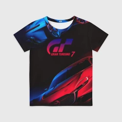 Детская футболка 3D Gran Turismo 7
