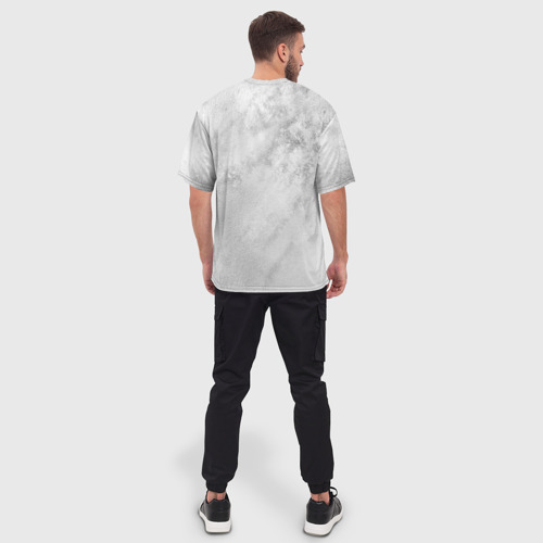 Мужская футболка oversize 3D Персонаж Зодчий, цвет 3D печать - фото 4