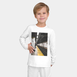 Детская пижама с лонгсливом хлопок Метрополитен В Нью-Йорке - фото 2