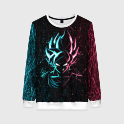 Женский свитшот 3D Неоновый Гоку Блек Аниме Anime Dragon Ball