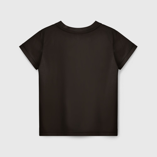 Детская футболка 3D с принтом Воин - (Викинг), вид сзади #1