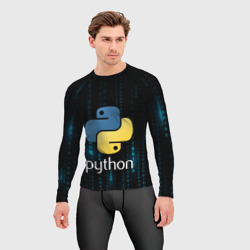 Мужской рашгард 3D Python двоичный код - фото 2