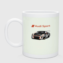 Кружка керамическая Audi motorsport - racing team