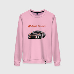 Женский свитшот хлопок Audi motorsport - racing team