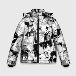 Зимняя куртка для мальчиков 3D Bungo Stray Dogs pattern