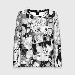 Женский лонгслив 3D Bungo Stray Dogs pattern