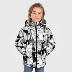 Зимняя куртка для мальчиков 3D Bungo Stray Dogs pattern - фото 2