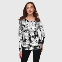 Женский лонгслив 3D Bungo Stray Dogs pattern - фото 2