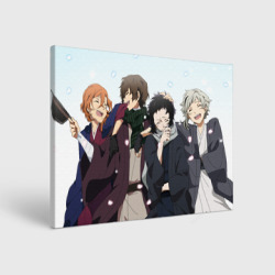 Холст прямоугольный Bungo Stray Dogs art