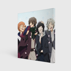 Холст квадратный Bungo Stray Dogs art