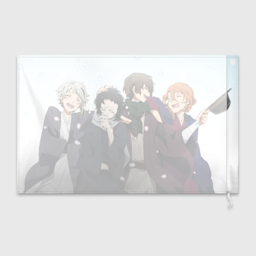 Флаг 3D Bungo Stray Dogs art - фото 2