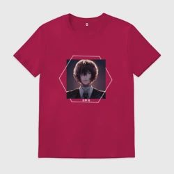 Мужская футболка хлопок Осаму дазай арт Проза бродячих псов