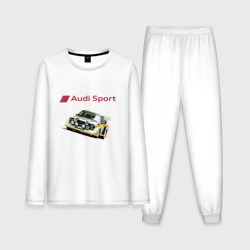 Мужская пижама с лонгсливом хлопок Audi Racing team Power