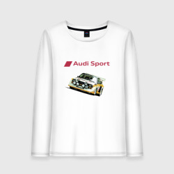 Женский лонгслив хлопок Audi Racing team Power